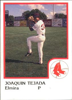 1986 ProCards Elmira Pioneers #23 Joaquin Tejada Front