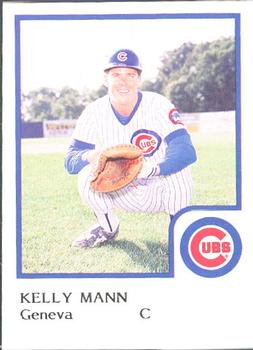 1986 ProCards Geneva Cubs #17 Kelly Mann Front