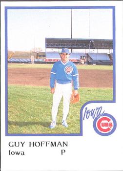 1986 ProCards Iowa Cubs #16 Guy Hoffman Front
