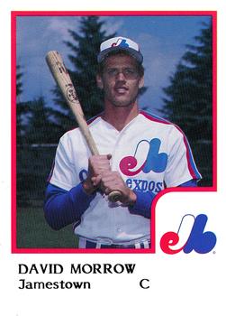 1986 ProCards Jamestown Expos #17 David Morrow Front