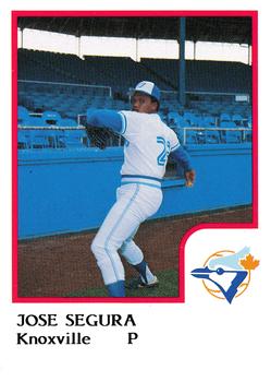1986 ProCards Knoxville Blue Jays #NNO Jose Segura Front