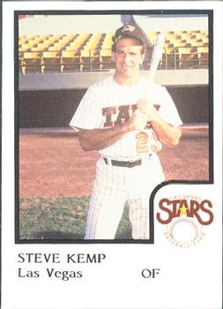 1986 ProCards Las Vegas Stars #10 Steve Kemp Front