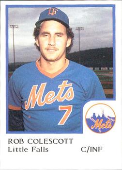 1986 ProCards Little Falls Mets #NNO Rob Colescott Front