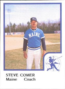 1986 ProCards Maine Guides #NNO Steve Comer Front