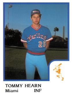 1986 ProCards Miami Marlins #10 Tommy Hearn Front