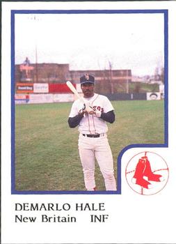 1986 ProCards New Britain Red Sox #NNO DeMarlo Hale Front