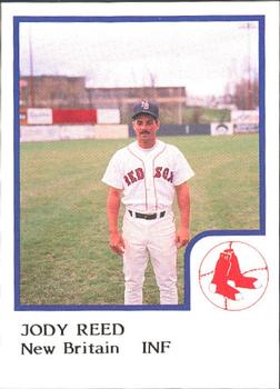 1986 ProCards New Britain Red Sox #NNO Jody Reed Front