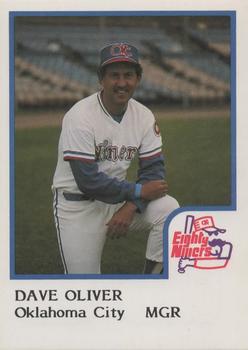 1986 ProCards Oklahoma City 89ers #15 Dave Oliver Front