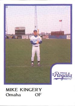 1986 ProCards Omaha Royals #NNO Mike Kingery Front