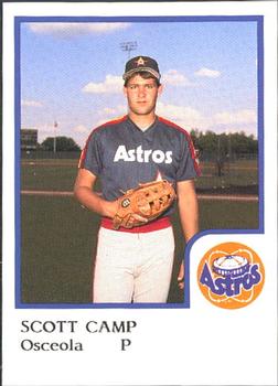 1986 ProCards Osceola Astros #NNO Scott Camp Front