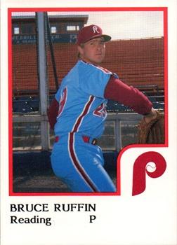 1986 ProCards Reading Phillies #23 Bruce Ruffin Front