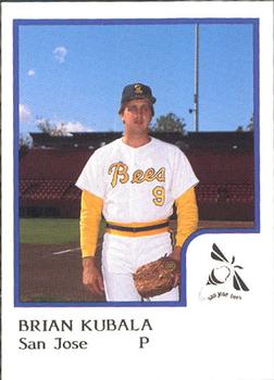 1986 ProCards San Jose Bees #11 Brian Kubala Front