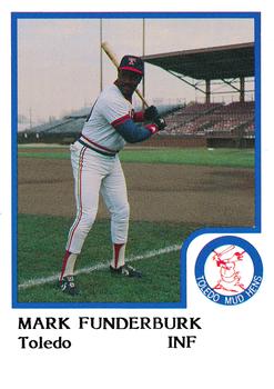 1986 ProCards Toledo Mud Hens #11 Mark Funderburk Front