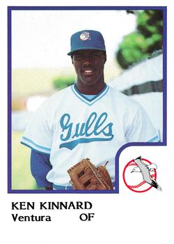 1986 ProCards Ventura Gulls #NNO Ken Kinnard Front