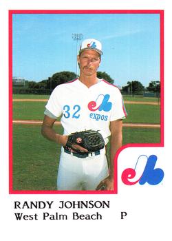 1986 ProCards West Palm Beach Expos #21 Randy Johnson Front