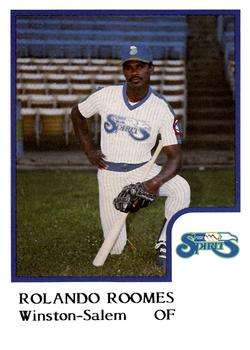 1986 ProCards Winston-Salem Spirits #NNO Rolando Roomes Front