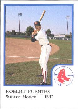 1986 ProCards Winter Haven Red Sox #NNO Roberto Fuentes Front