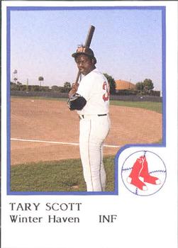 1986 ProCards Winter Haven Red Sox #NNO Tary Scott Front
