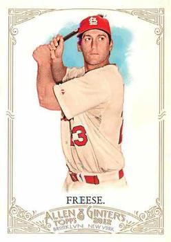 2012 Topps Allen & Ginter #134 David Freese Front