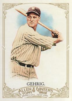2012 Topps Allen & Ginter #196 Lou Gehrig Front