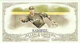 2012 Topps Allen & Ginter - Mini #29 Hanley Ramirez Front