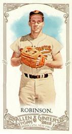 2012 Topps Allen & Ginter - Mini A & G Back Red #80 Brooks Robinson Front