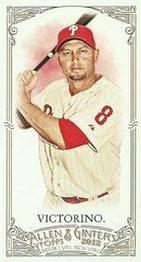 2012 Topps Allen & Ginter - Mini A & G Back Red #160 Shane Victorino Front