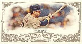 2012 Topps Allen & Ginter - Mini A & G Back Red #227 Michael Young Front