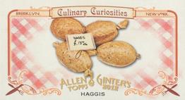 2012 Topps Allen & Ginter - Mini Culinary Curiosities #CC2 Haggis Front