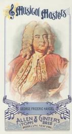 2012 Topps Allen & Ginter - Mini Musical Masters #MM-8 George Frideric Handel Front