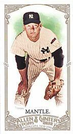 2012 Topps Allen & Ginter - Mini No Card Number #NNO Mickey Mantle Front
