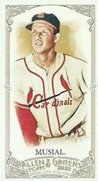 2012 Topps Allen & Ginter - Mini No Card Number #NNO Stan Musial Front