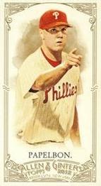 2012 Topps Allen & Ginter - Mini No Card Number #NNO Jonathan Papelbon Front