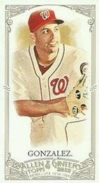 2012 Topps Allen & Ginter - Mini No Card Number #NNO Gio Gonzalez Front