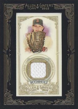 2012 Topps Allen & Ginter - Relics #AGR-CB Clay Buchholz Front