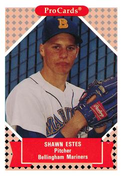 1991-92 ProCards Tomorrow's Heroes #146 Shawn Estes Front