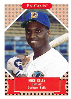 1991-92 ProCards Tomorrow's Heroes #185 Mike Kelly Front