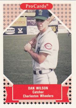 1991-92 ProCards Tomorrow's Heroes #217 Dan Wilson Front