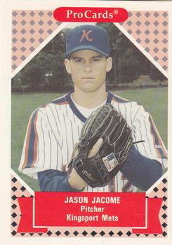 1991-92 ProCards Tomorrow's Heroes #292 Jason Jacome Front