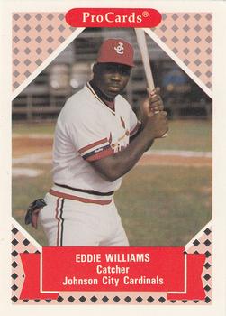 1991-92 ProCards Tomorrow's Heroes #323 Eddie Williams Front
