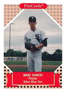 1991-92 ProCards Tomorrow's Heroes #48 Marc Kubicki Front