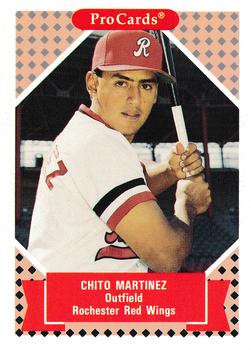 1991-92 ProCards Tomorrow's Heroes #4 Chito Martinez Front