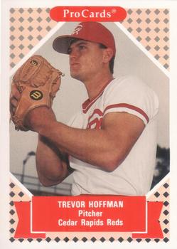 1991-92 ProCards Tomorrow's Heroes #219 Trevor Hoffman Front