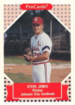 1991-92 ProCards Tomorrow's Heroes #328 Steve Jones Front