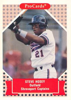1991-92 ProCards Tomorrow's Heroes #346 Steve Hosey Front