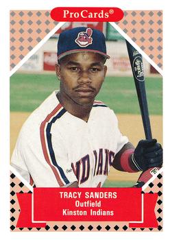 1991-92 ProCards Tomorrow's Heroes #53 Tracy Sanders Front