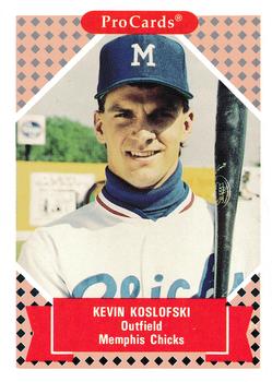 1991-92 ProCards Tomorrow's Heroes #74 Kevin Koslofski Front