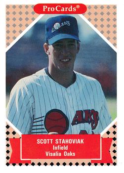 1991-92 ProCards Tomorrow's Heroes #97 Scott Stahoviak Front