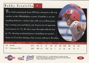1996 Best #31 Bobby Estalella Back