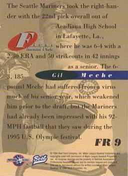 1996 Best - 1st Round Picks #FR 9 Gil Meche Back